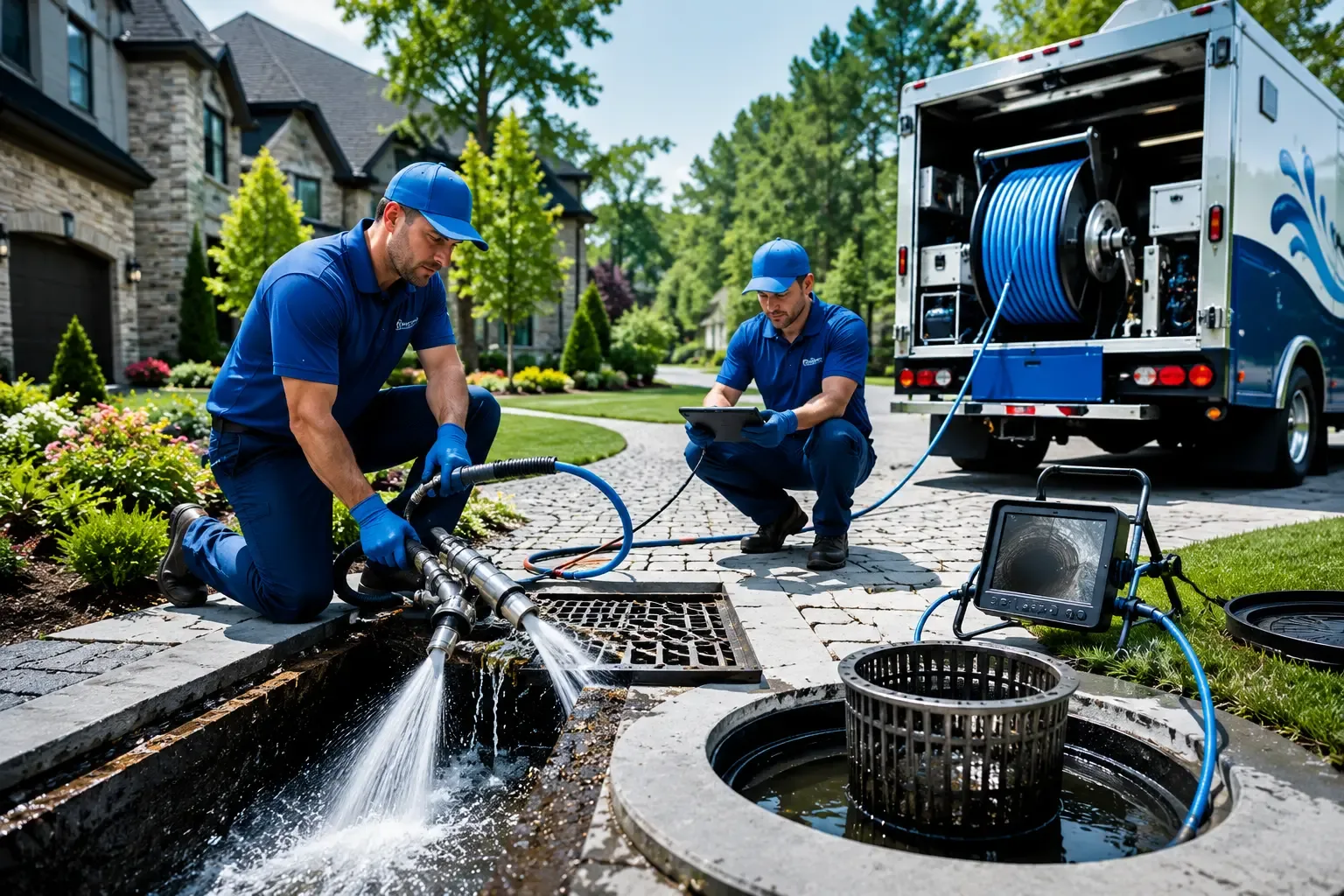 Local outdoor drain cleaning professionals in Larslan, MT